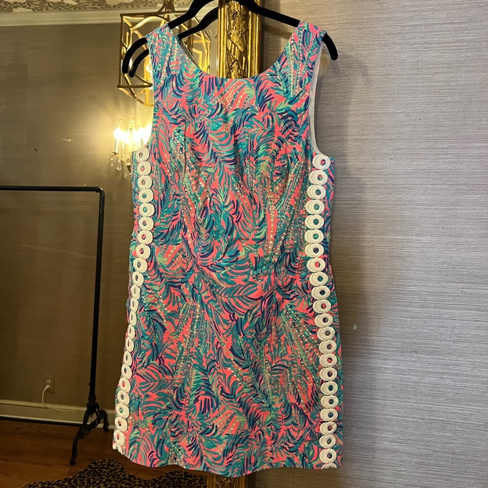 Lily Pulitzer palm print dress